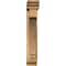 Ekena Millwork Imperial Traditional Smooth Bracket w/ Offset Brace, Western Red Cedar, 5 1/2"W x 24"D x 32"H BKT0604X24X32IMP01SWR - alternate 4